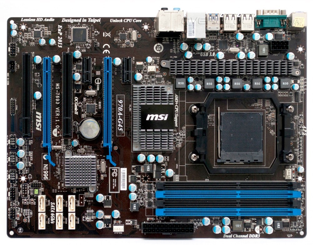 Placa de baza MSI pentru AMD AM3 970A G45 ddr3 970A chipset 970 SB950 atx AM3 arhiva Okazii.ro