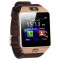 Ceas Smartwatch cu Telefon DZ09 Gold