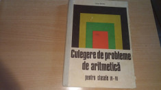CULEGERE DE PROBLEME DE ARITMETICA PENTRU CLASELE IV-VI- IVANCA OLIVOTTO foto