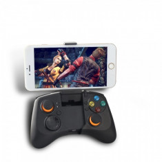 Controller Dobe gamepad bluetooth cu suport pentru telefon pana in 6 inch, negru foto