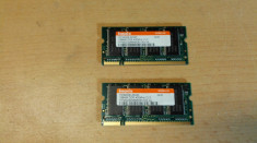 Ram Laptop hynix 256 MB DDR1 400 MHz HYMD232M646D6-D43 foto