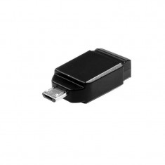 Memorie USB Verbatim Stay Nano 16GB USB 2.0 cu adaptor OTG foto