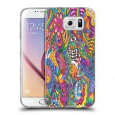 Husa Samsung Galaxy S7 Edge G935 Silicon Gel Tpu Model Psychedelic Draw foto