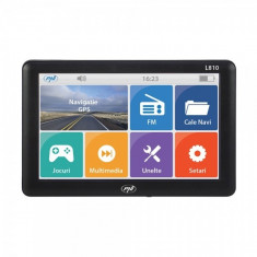 Sistem de navigatie GPS PNI L810 ecran 7 inch, 800 MHz, 256M DDR, 8GB memorie interna, FM transmitter foto