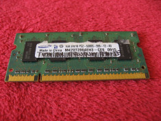 Memorie laptop Toshiba Equium M70-337 1GB DDR2 667 MHz PC2 5300 M470T2864EH3-CE6 foto