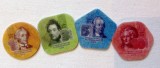 Transnistria Moldova: Set 1, 3, 5, 10 Ruble 2014, Colorate, UNC, Monede Comemorative
