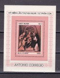 Vietnam 1984 pictura Corregio MI bl.31 MNH, Nestampilat