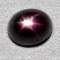 ~RUBIN NATURAL Stelat NETRATAT - 2,43ct. - ROSU-PURPURIU certif. autenticitate