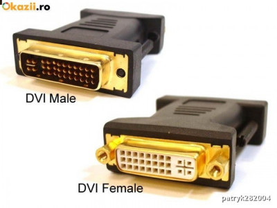 ADAPTOR DVI TATA LA DVI MAMA foto