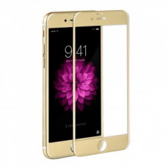 Folie protectie sticla securizata 3D ecran Apple iPhone 6 Plus GOLD foto
