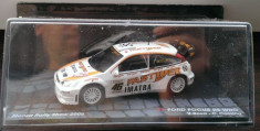 Macheta metal raliu Ford Focus RS WRC Rally 2006 - Valentino Rossi - Altaya 1/43 foto