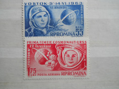 1963 LP563 COSMONAUTICA VOSTOK 5 si 6 foto