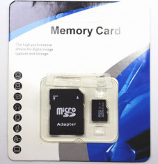 Card micro sd capacitate 512gb clasa de viteza 10 + adaptor foto