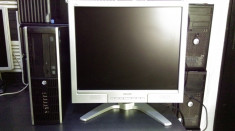 LOT Monitor LCD +Sisteme HP Core i3-3240, gen 3, 3.4GHz, garantie, Win foto