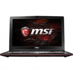 Laptop MSI GP62M 7RD Leopard 15.6 inch Full HD Intel Core i7-7700HQ 16GB DDR4 1TB HDD 256GB SSD nVidia GeForce GTX 1050 2GB Windows 10 Black foto