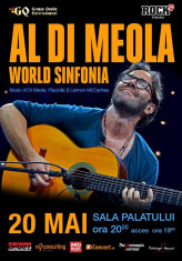 Bilet la concertul Al Di Meola din Bucuresti pe 20 mai 2017 foto