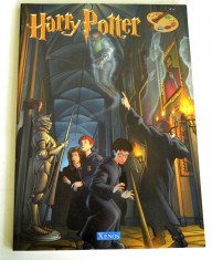 Carte de colorat - Harry Potter - XENOS - 2001 foto