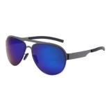 Ochelari De Soare Aviator Cu Reflexie Tip Oglinda - Protectie UV 100% - Model 2, Barbati, Protectie UV 100%