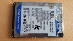 34.HDD Laptop 2.5&amp;quot; SATA 160 GB Western Digital 5400 RPM 8 MB foto