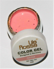 GEL UV COLOR LILA ROSSA 5 GR. NR.39 foto