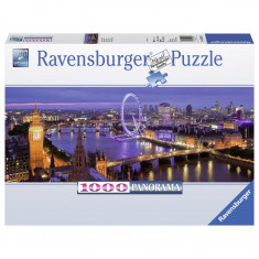 Puzzle Londra noaptea, 1000 piese Ravensburger foto