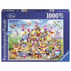 Puzzle Carnavalul Disney multicolor, 1000 piese Ravensburger foto