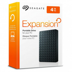 HDD extern Seagate, 4TB, Expansion, 2.5&amp;amp;quot; USB3.0, negru foto