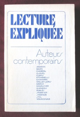 &amp;quot;LECTURE EXPLIQUEE. Auteurs contemporains&amp;quot;, A.N. Teterevnikova, 1978 foto