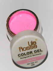 GEL UV COLOR LILA ROSSA 5 GR. NR.56 foto