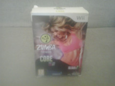 Set Zumba Fitness Core - JOC + CENTURA - Nintendo Wii foto