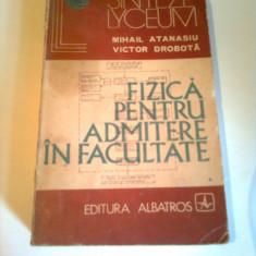 FIZICA PENTRU ADMITERE IN FACULTATE - TEHNICA REZOLVARII PROBLEMELOR ( vol. 1)