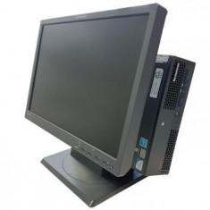 PC all in one Lenovo M58 usff, E8400, Monitor LCD 19 inch wide foto