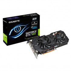 Placa video GIGABYTE NVIDIA N960WF2OC-4GD, GTX 960, PCI-E, 4096MB GDDR5,128 bit, 1241MHz, 7010MHz, 2*DVI, 1*HDMI, 3*DP, FAN bulk foto