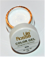 GEL UV COLOR LILA ROSSA 5 GR. NR.49 foto