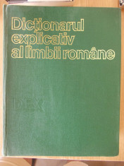 DICTIONARUL EXPLICATIV AL LIMBII ROMANE- 1975- CARTONATA foto