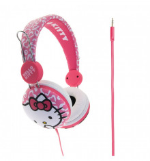 Casti pentru copii peste 8 ani Hello Kitty Essentials Pink Leopard foto