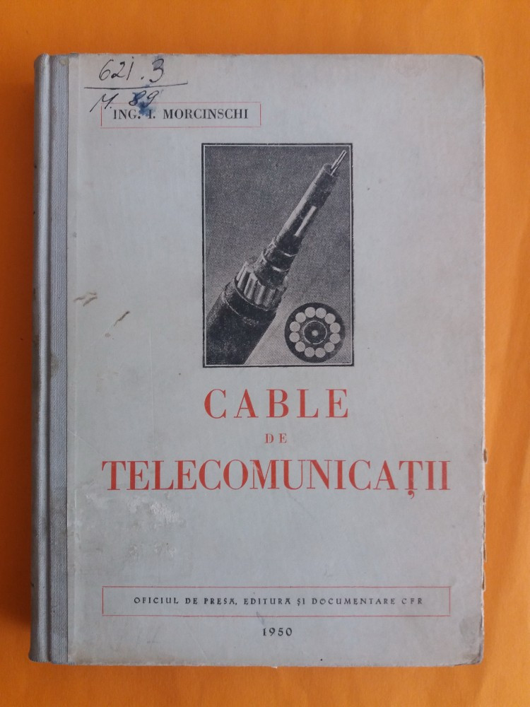 Cable de telecomunicatii CFR - I. Morcinschi / R4P5F | arhiva Okazii.ro