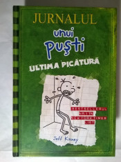 Jeff Kinney - Jurnalul unui pusti ultima picatura foto