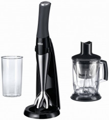 Mixer Braun MQ 940CC 700W Negru premium/Otel inoxidabil foto