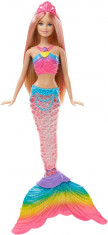 Papusa Barbie Rainbow Light Mermaid - OKAZIE foto