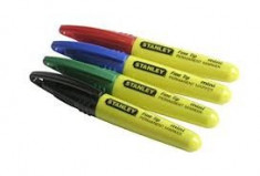 Set mini marker cu varf subtire STANLEY foto