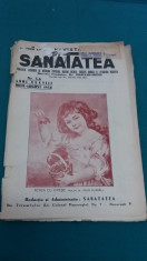 REVISTA SANATATEA *NR 5-6/IULIE -AUGUST/ 1938 foto