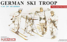 + Kit figurine scara 1/35 - Dragon 6039 German Ski Troop 39 + foto