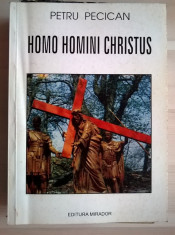 Petru Pecican - Homo homini Christus foto