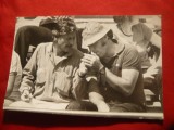 Fotografie a actorilor Constantin Diplan si Traian Georgescu
