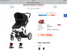 Britax carucior si scoica foto