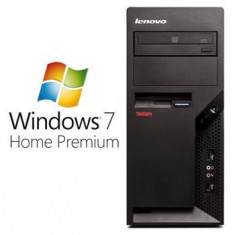 PC Refurbished ThinkCentre M57P, Dual Core E6700, Win 7 Home foto