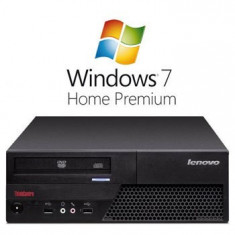 PC Refurbished Lenovo ThinkCentre M58p, E8400, Windows 7 Home foto