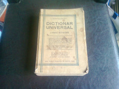 DICTIONAR UNIVERSAL AL LIMBII ROMANE - LAZAR SAINEANU foto