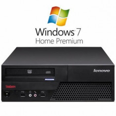 PC Refurbished Lenovo ThinkCentre M58p, E6600, Windows 7 Home foto